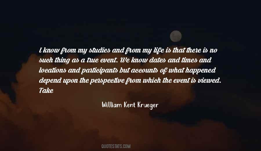 True Event Quotes #625465