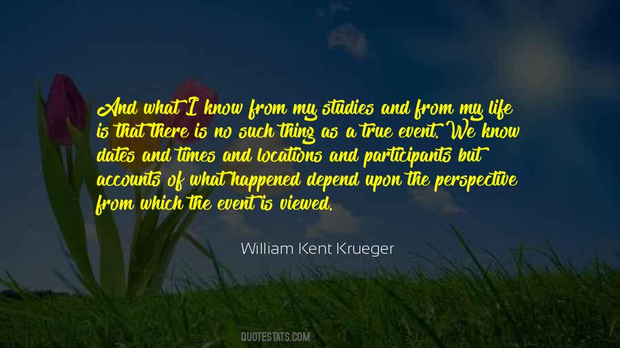 True Event Quotes #992340
