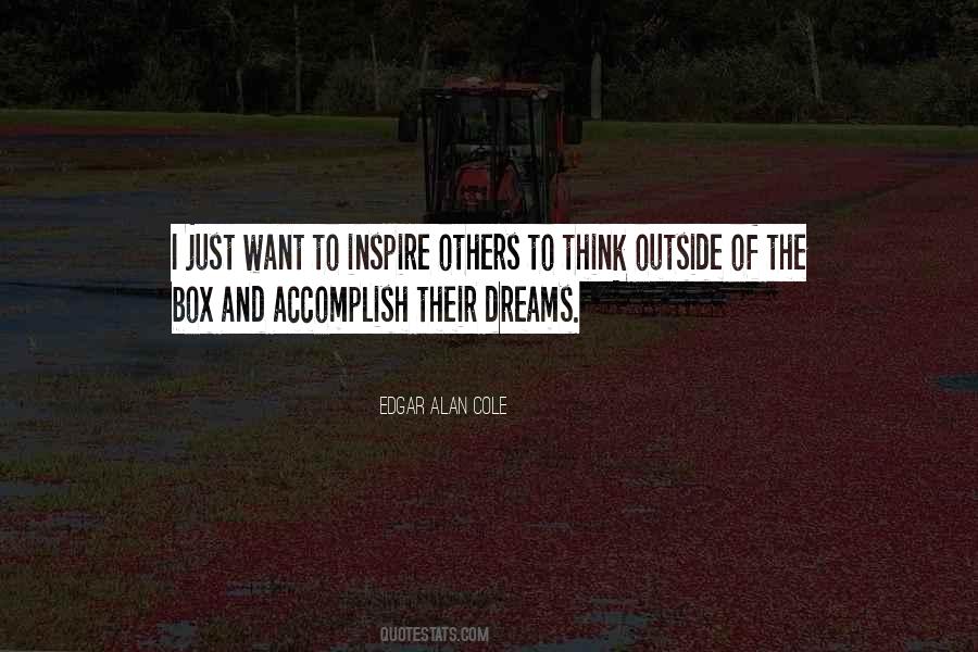 Quotes About Think Outside The Box #779050