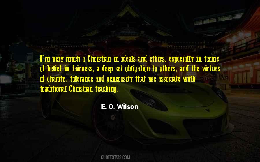 Christian Charity Quotes #1164361