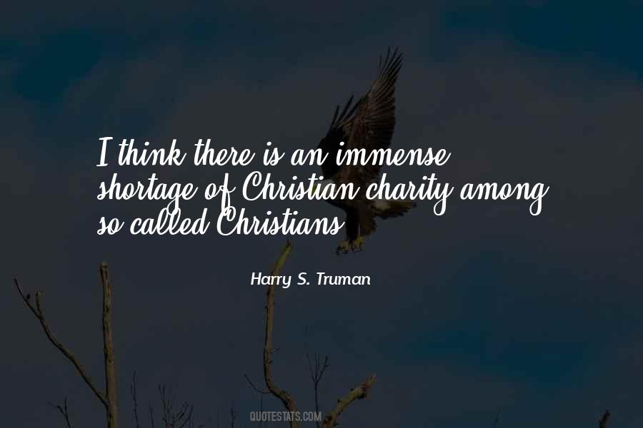 Christian Charity Quotes #1455836