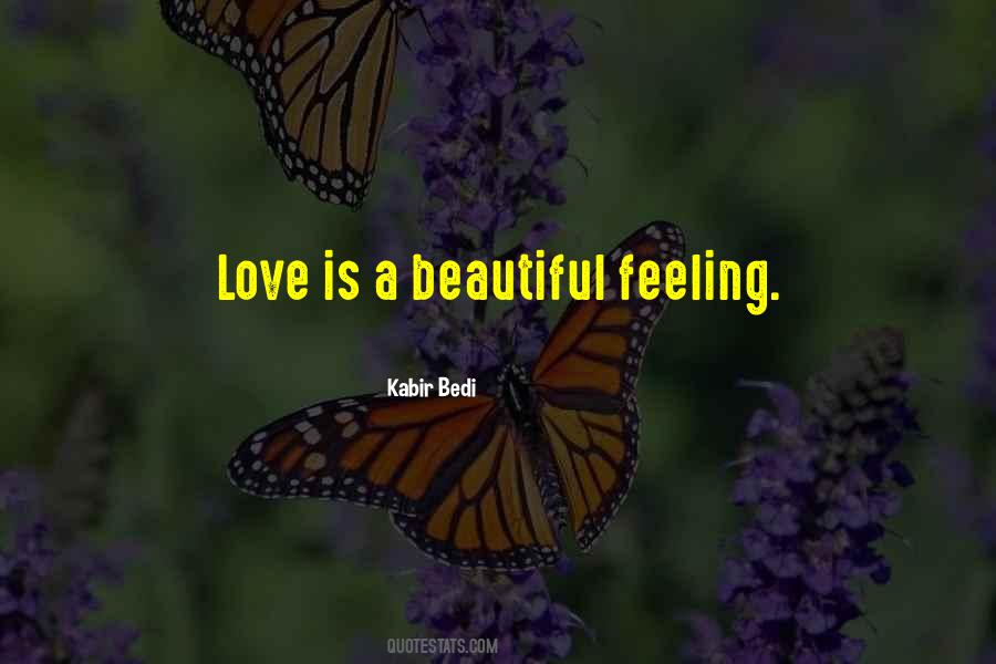 Beautiful Feeling Quotes #1602964