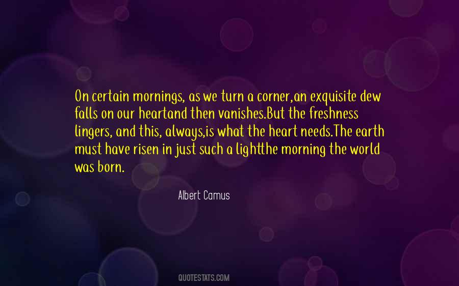 Quotes About Morning Dew #1142229