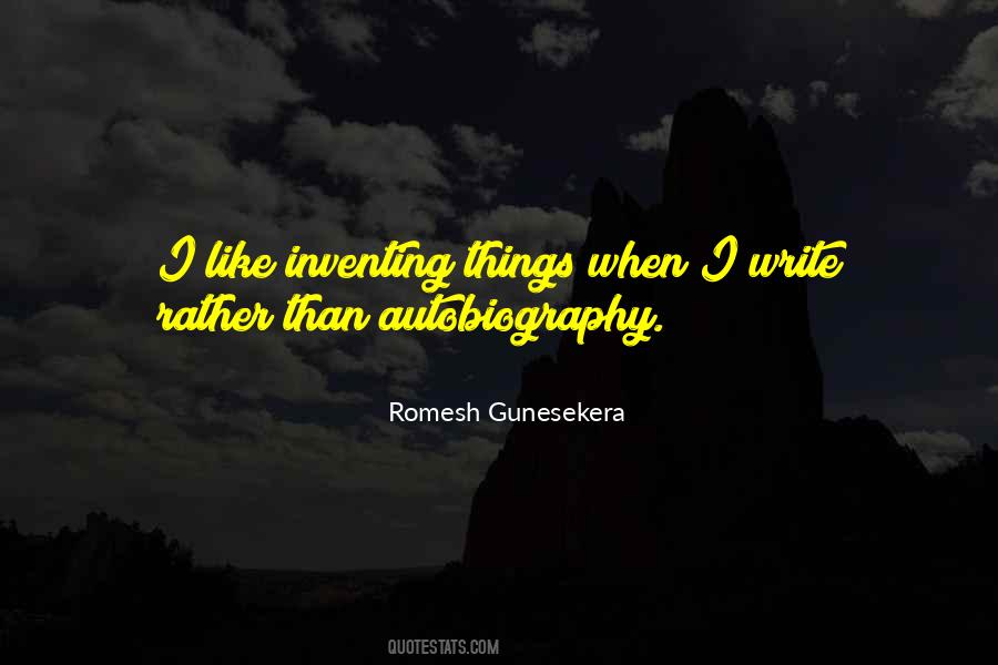 Quotes About Inventing Things #775114