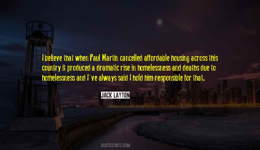 Quotes About Affordable Housing #1435069