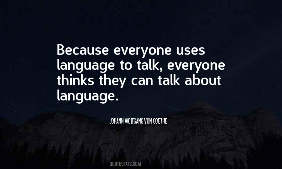 Quotes About Language And Linguistics #113792