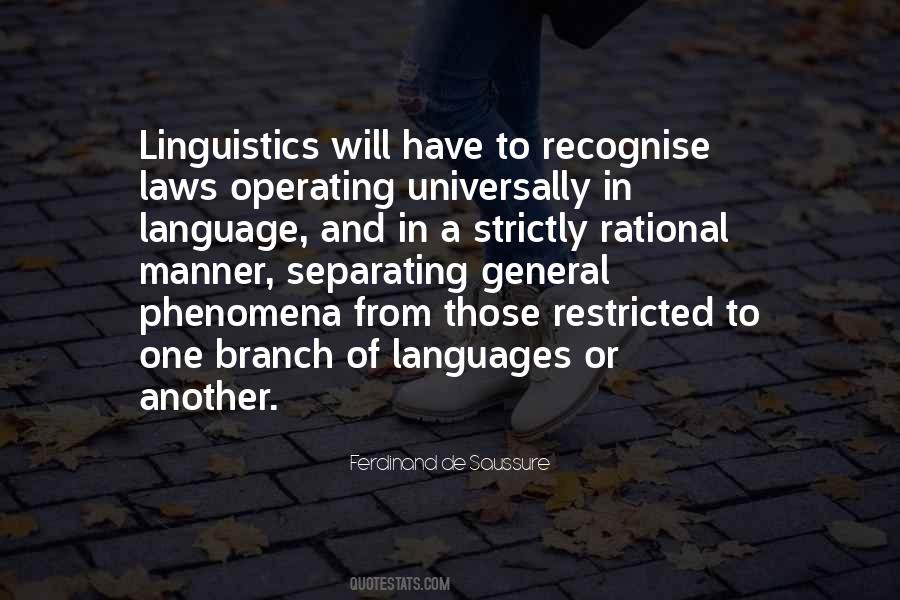 Quotes About Language And Linguistics #1787148
