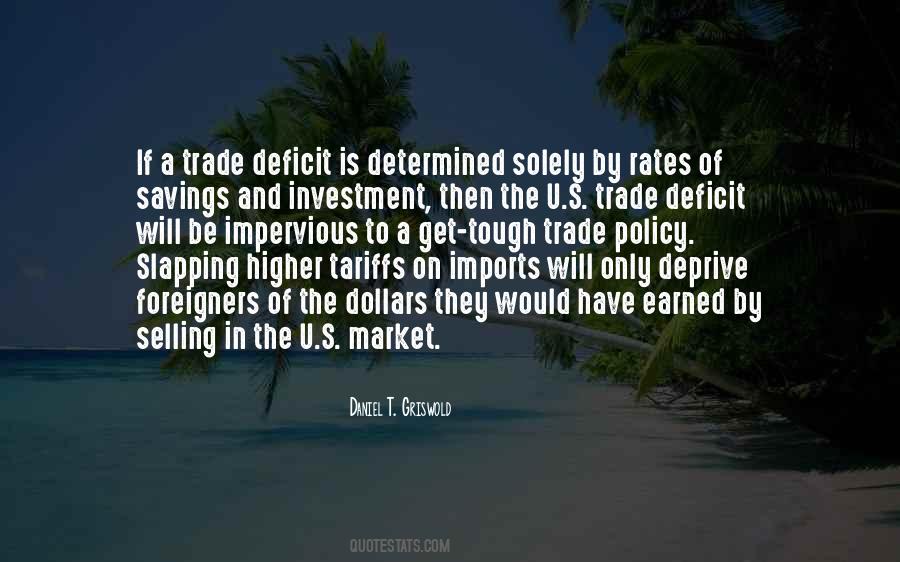 Trade Deficit Quotes #1735671