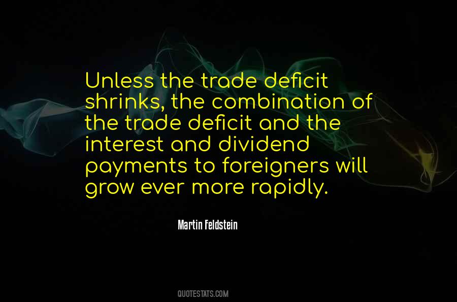 Trade Deficit Quotes #298114