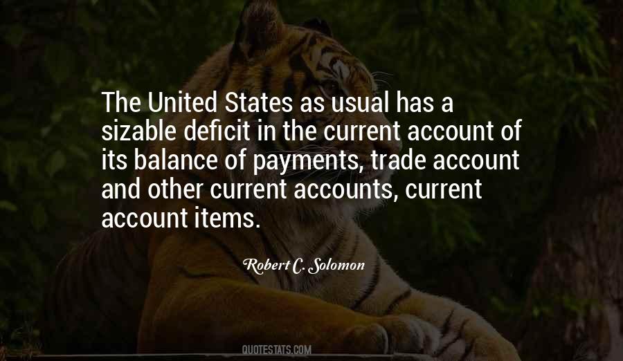 Trade Deficit Quotes #826127