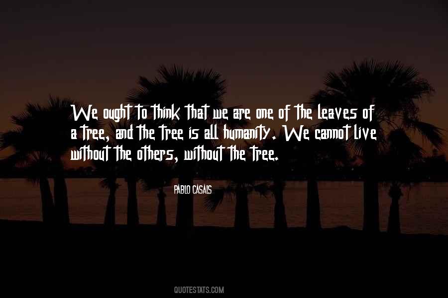 Quotes About Tree Leaves #371103
