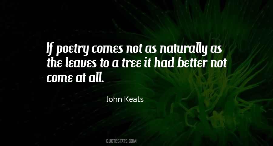 Quotes About Tree Leaves #660925