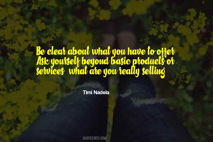 Quotes About Selling Yourself #1142693