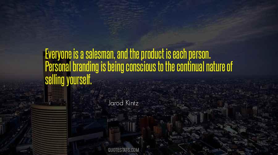 Quotes About Selling Yourself #1612277