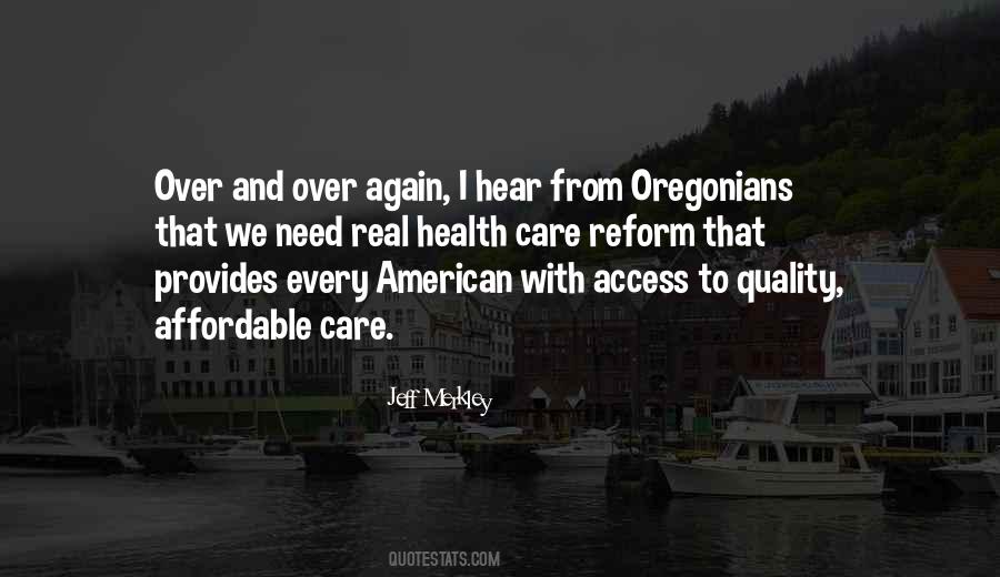 Quotes About Affordable Health Care #214945