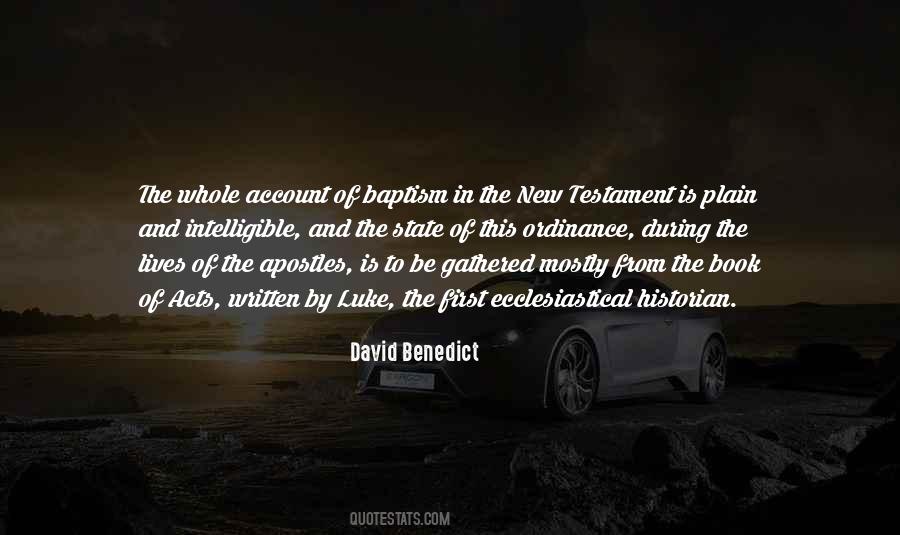 Quotes About Acts Of The Apostles #1835405