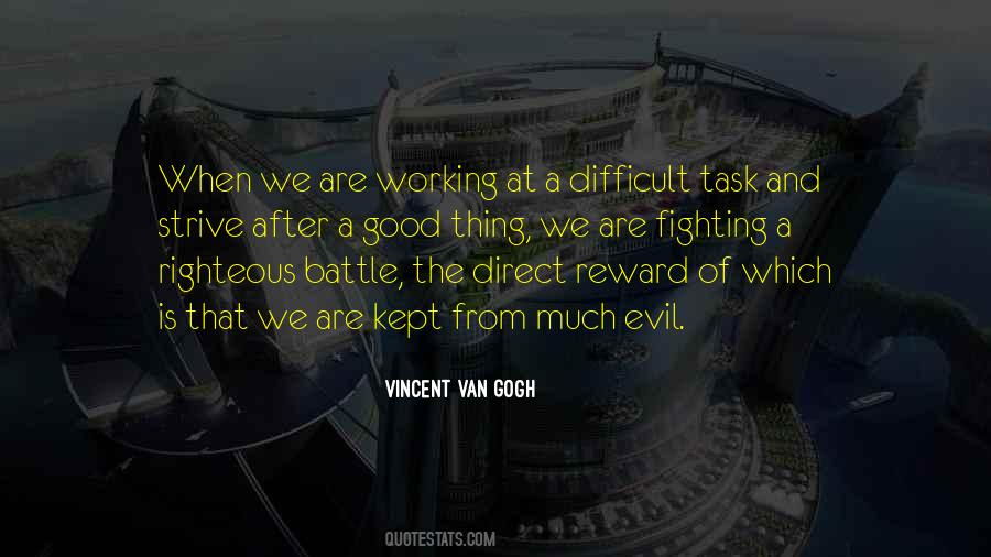 Quotes About Fighting Evil #671216