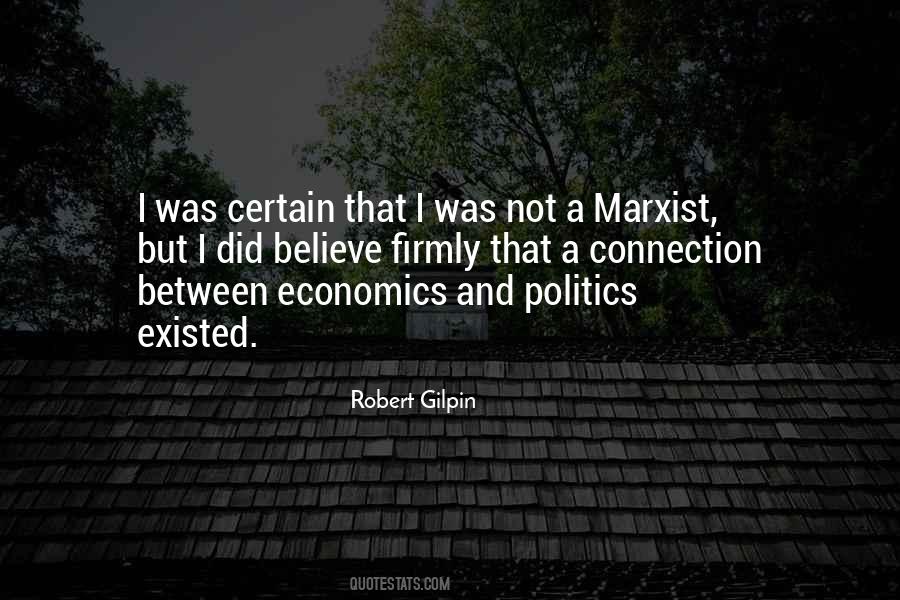 Quotes About Politics And Economics #1561851