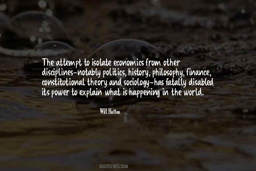 Quotes About Politics And Economics #274083