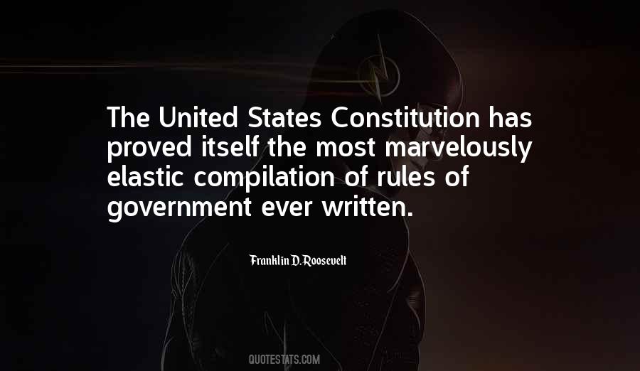 Quotes About The Constitution Of The United States #1196378