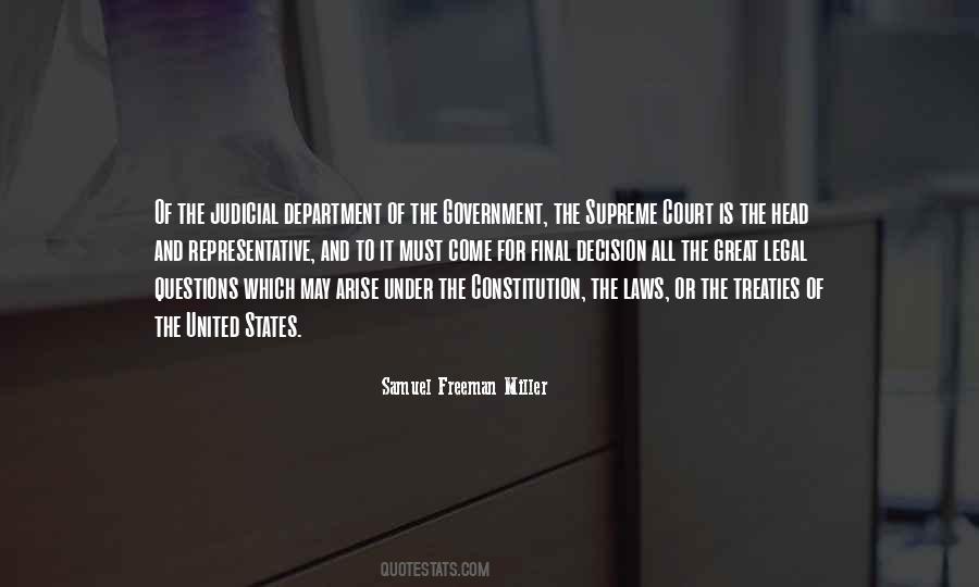 Quotes About The Constitution Of The United States #22786