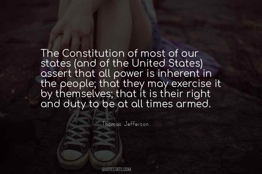 Quotes About The Constitution Of The United States #967344
