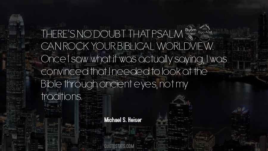 Quotes About Biblical Worldview #1630000