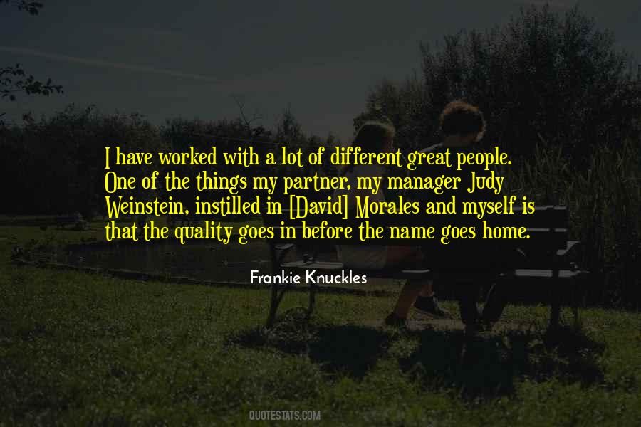 Quality Of People Quotes #104678
