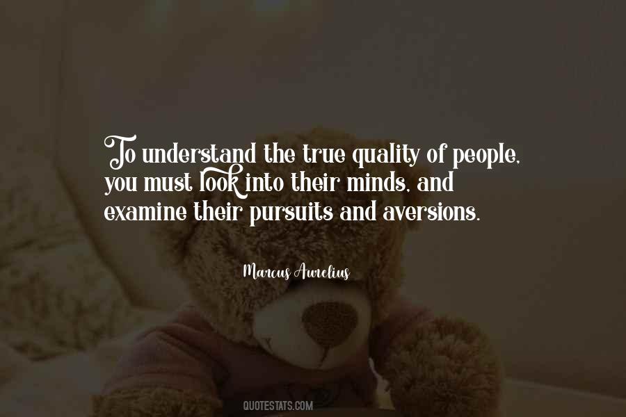 Quality Of People Quotes #158481