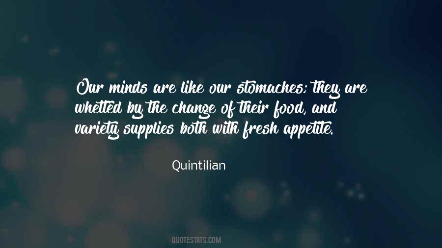 Quotes About Variety Of Food #1635991