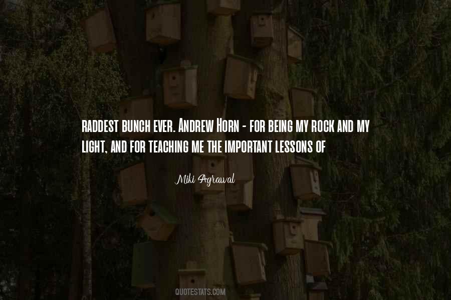 Quotes About Important Lessons #399480