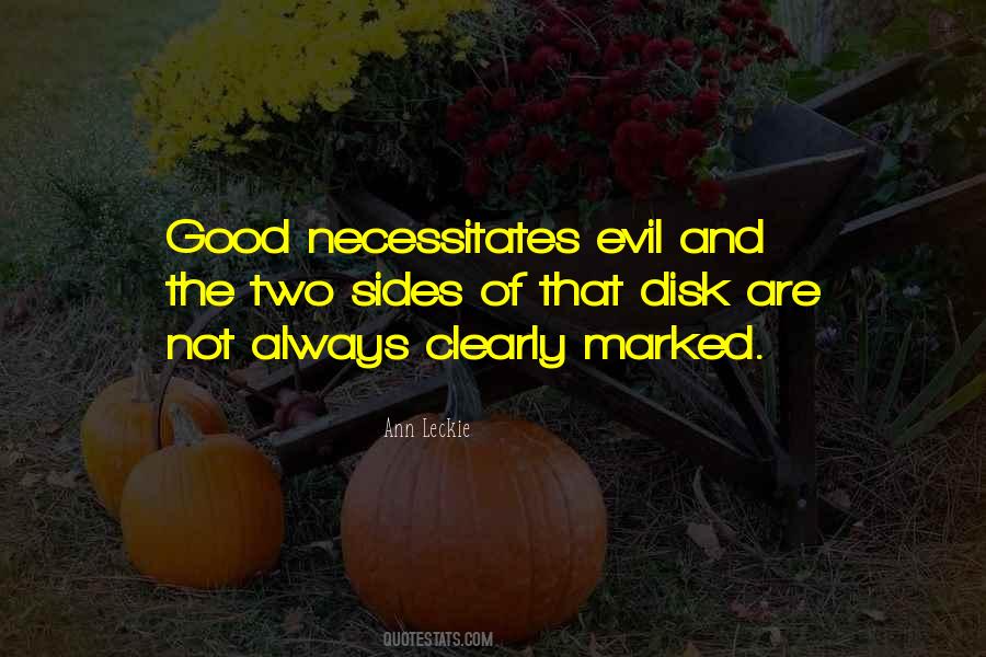 Quotes About Good Versus Evil #17310