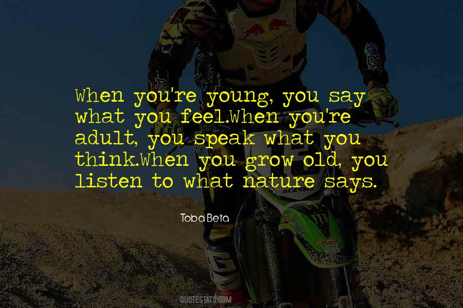Quotes About Old You #1779847