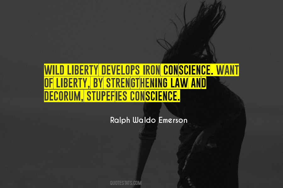 Liberty Of Conscience Quotes #1104679