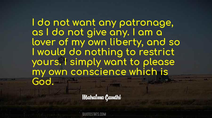 Liberty Of Conscience Quotes #1727675
