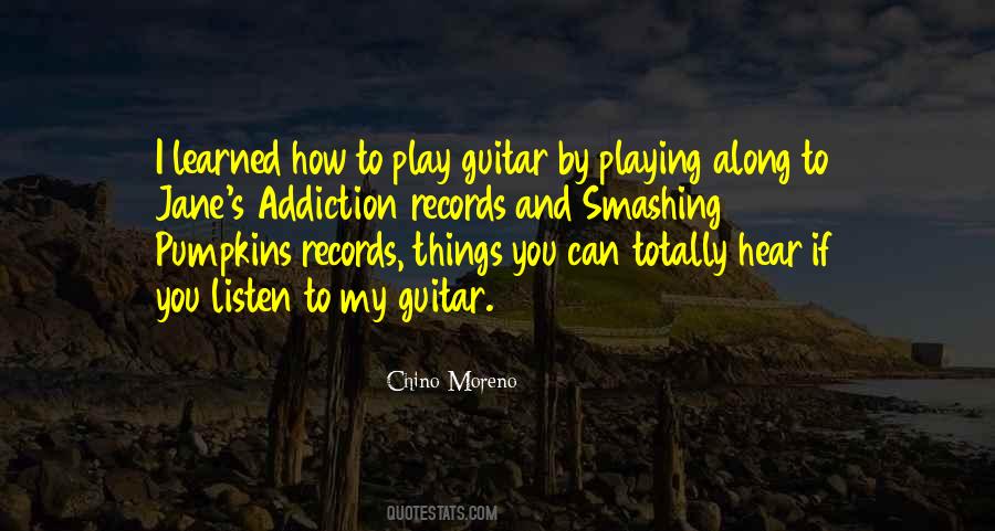 Quotes About Playing Guitar #123937