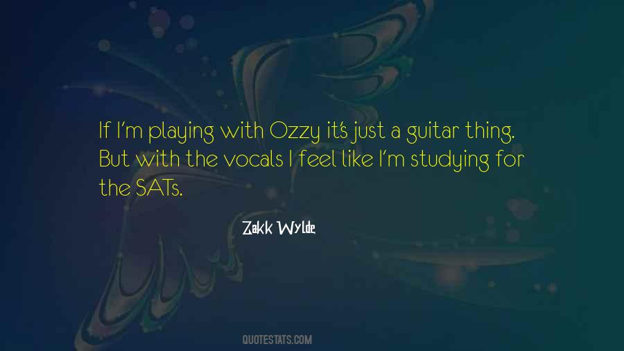 Quotes About Playing Guitar #190939 Quotes About Playing Guitar #190939