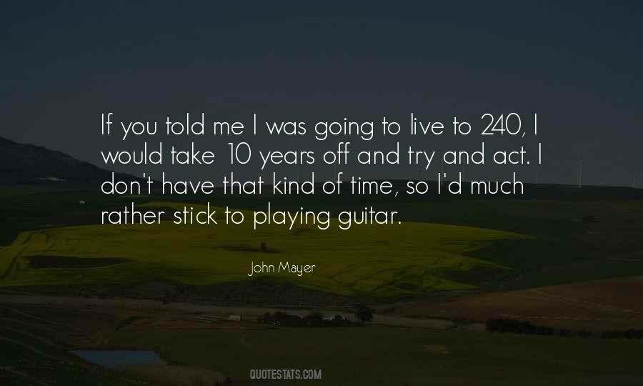 Quotes About Playing Guitar #41094