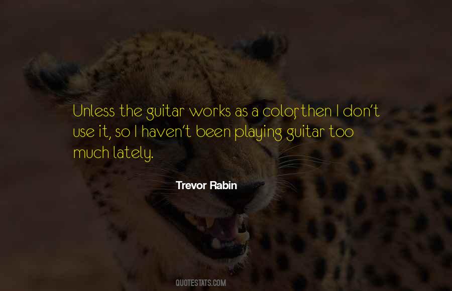 Quotes About Playing Guitar #865525