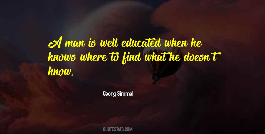 Quotes About Well Educated #365101