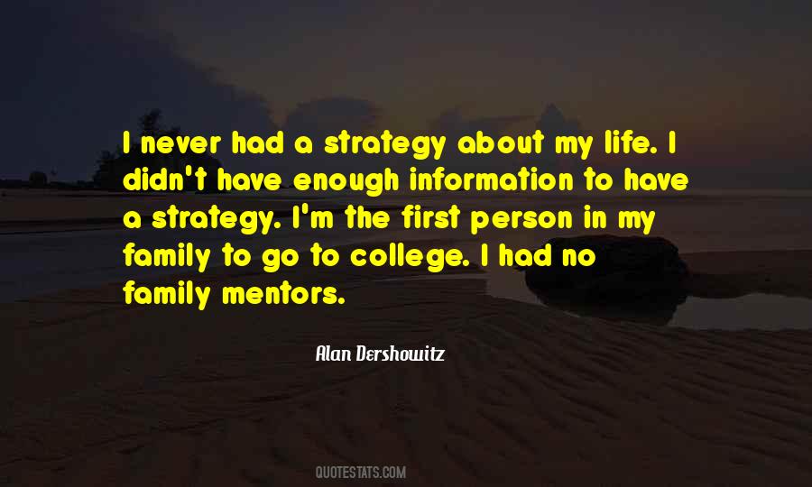 Quotes About Life Strategy #1363788
