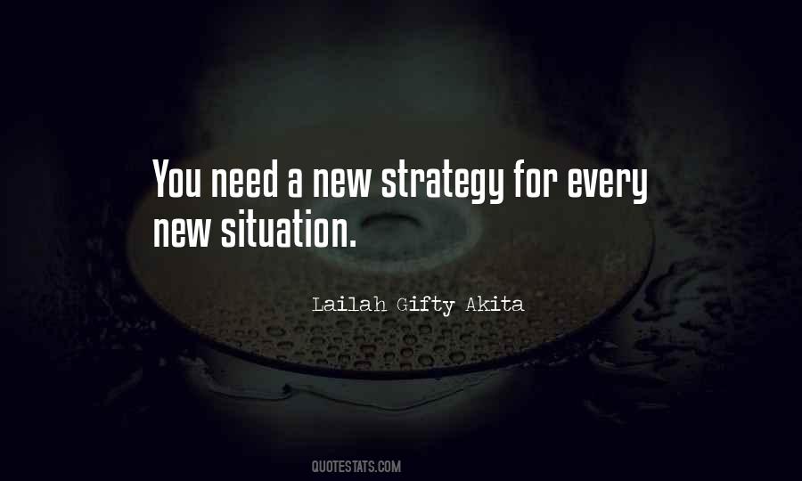 Quotes About Life Strategy #1775047
