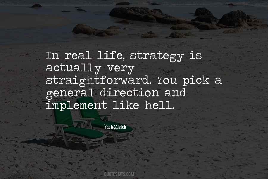 Quotes About Life Strategy #278829