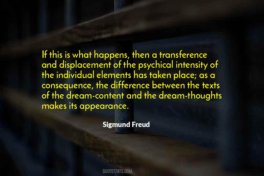 Quotes About Transference #418111