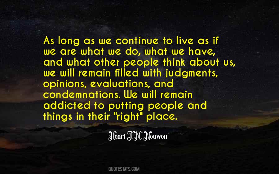 Quotes About Putting People In Their Place #377786