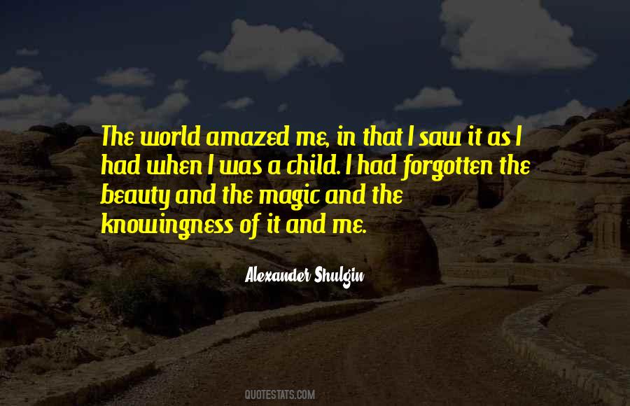 Quotes About Being Amazed #176010