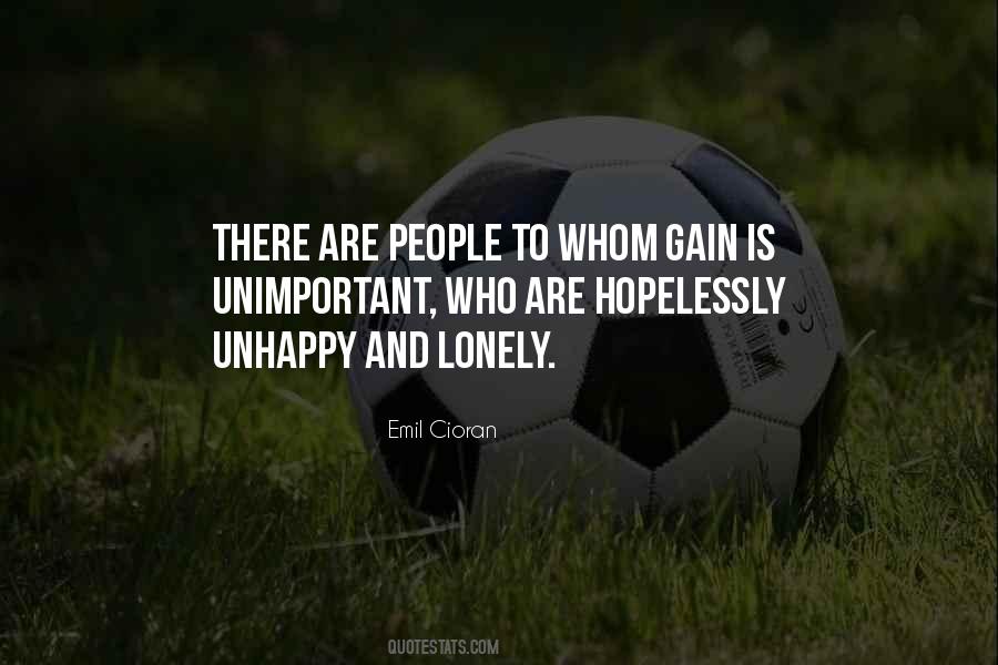 Unimportant People Quotes #363196