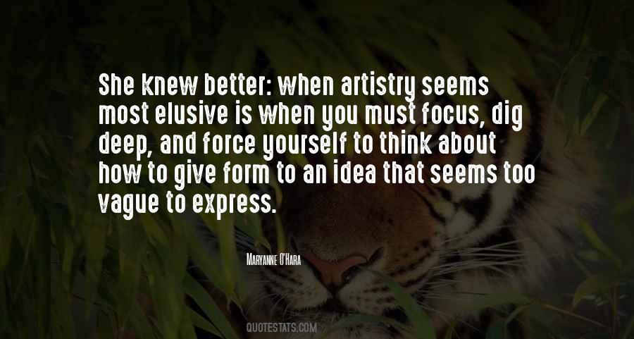 Female Artist Quotes #1118247