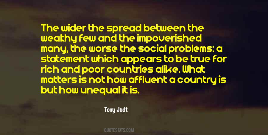 Quotes About The Impoverished #1075289