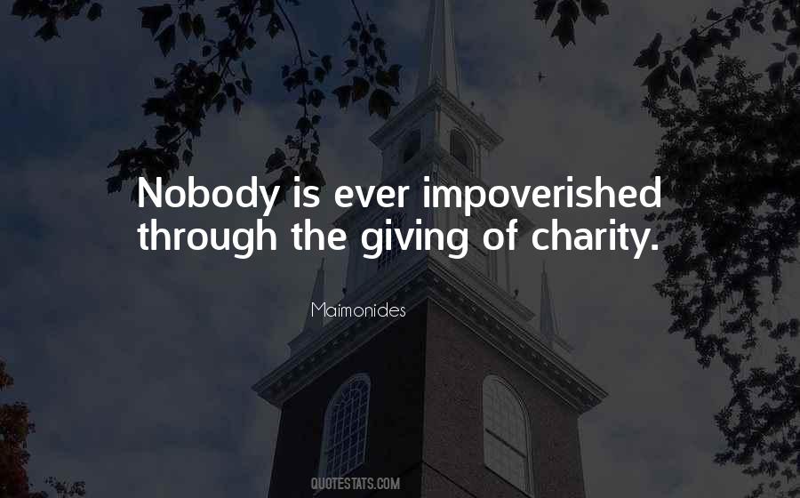 Quotes About The Impoverished #1488478